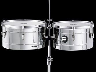 Meinl Percussion Timbales, Marathon Series 13 inch chroom Meinl Percussion Timbales, Marathon Series 13 inch chroom